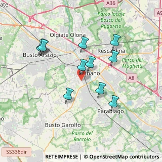 Mappa Via Alessandria, 20025 Legnano MI, Italia (3.47818)