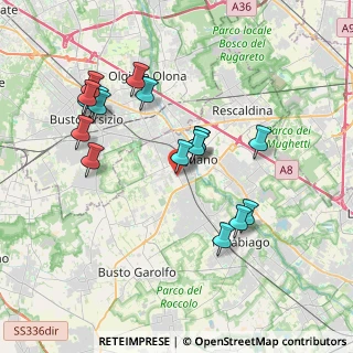 Mappa Via Alessandria, 20025 Legnano MI, Italia (3.70765)