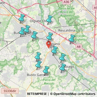 Mappa Via Alessandria, 20025 Legnano MI, Italia (3.93077)