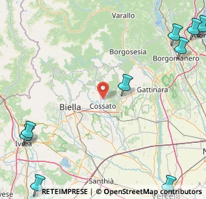 Mappa Via Zona Imer, 13836 Cossato BI, Italia (32.80769)