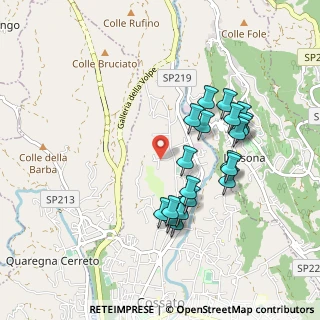Mappa Via Zona Imer, 13836 Cossato BI, Italia (0.878)