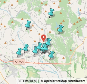 Mappa Via Zona Imer, 13836 Cossato BI, Italia (3.02833)