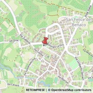 Mappa Via Dietro Castello, 18/22, 25010 San Felice del Benaco, Brescia (Lombardia)