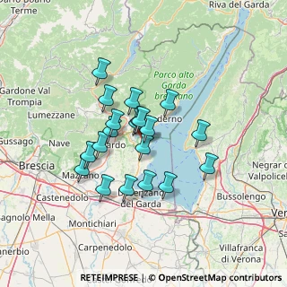 Mappa Via Dietro Castello, 25010 San Felice del Benaco BS, Italia (10.5145)