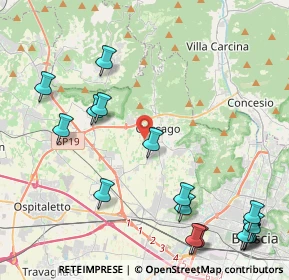 Mappa Via Pomaro, 25064 Piazza BS, Italia (5.61824)