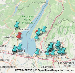 Mappa Via Becelli, 37010 Costermano VR, Italia (17.2635)