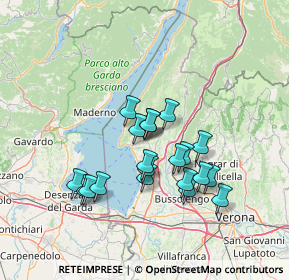 Mappa Via Becelli, 37010 Costermano VR, Italia (11.9305)