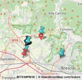 Mappa 25064 Piazza BS, Italia (3.30333)