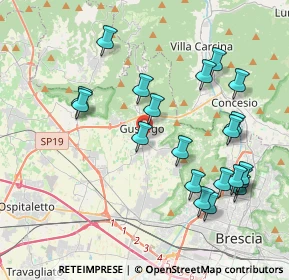 Mappa 25064 Piazza BS, Italia (4.194)