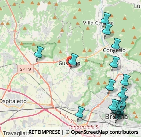 Mappa 25064 Piazza BS, Italia (6.0205)