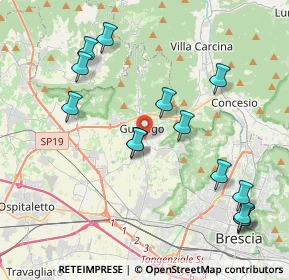 Mappa 25064 Piazza BS, Italia (4.39714)