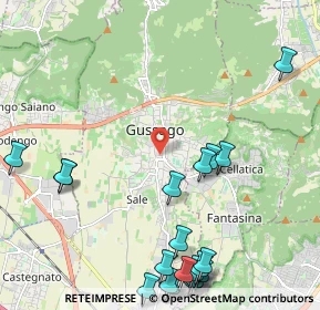 Mappa 25064 Piazza BS, Italia (2.8815)