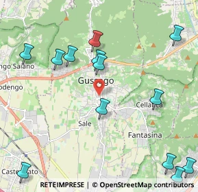 Mappa 25064 Piazza BS, Italia (2.68308)