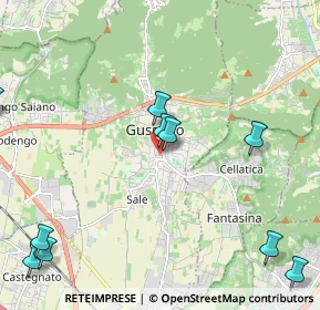 Mappa 25064 Piazza BS, Italia (3.0975)