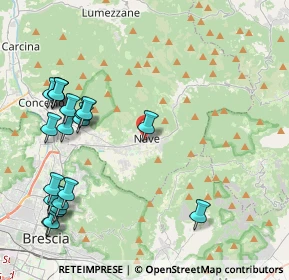 Mappa Str. I Via Bartolomeo Moreni, 25075 Nave BS, Italia (5.204)