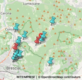 Mappa Str. I Via Bartolomeo Moreni, 25075 Nave BS, Italia (4.44813)