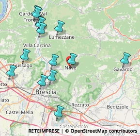Mappa Str. I Via Bartolomeo Moreni, 25075 Nave BS, Italia (9.32)