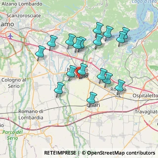 Mappa Via Giovanni Zanelli, 25036 Palazzolo sull'Oglio BS, Italia (7.13)