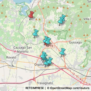 Mappa Via Giacomo Matteotti, 25050 Paderno Franciacorta BS, Italia (3.28091)