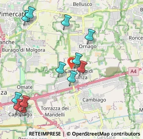 Mappa Via 8 Marzo, 20873 Cavenago di Brianza MB, Italia (2.33167)