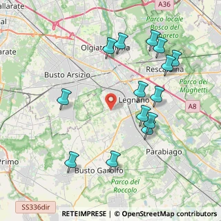 Mappa Via Marche, 20025 Legnano MI, Italia (4.22071)