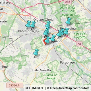 Mappa Via Marche, 20025 Legnano MI, Italia (2.84083)