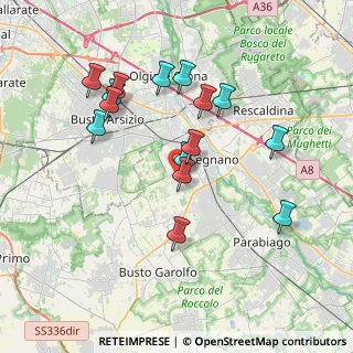 Mappa Via Marche, 20025 Legnano MI, Italia (3.56333)