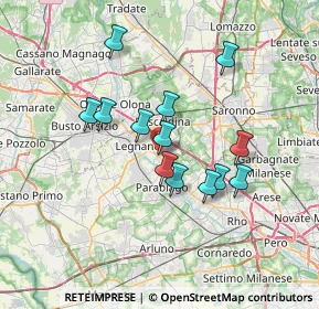 Mappa Via Generale Luigi Cadorna, 20028 San Vittore Olona MI, Italia (5.82385)