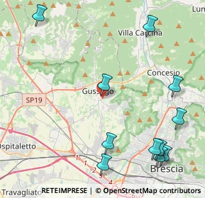 Mappa Via Giuseppe Mazzini, 25064 Gussago BS, Italia (5.46818)