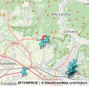 Mappa Via Giuseppe Mazzini, 25064 Gussago BS, Italia (5.91182)