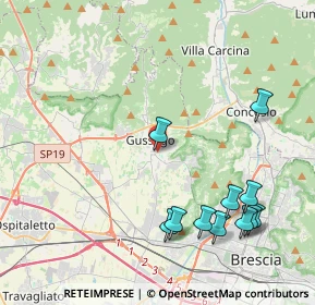 Mappa Via Giuseppe Mazzini, 25064 Gussago BS, Italia (4.72909)