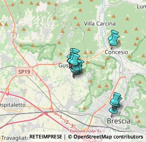 Mappa Via Giuseppe Mazzini, 25064 Gussago BS, Italia (2.57467)