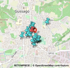 Mappa Via Giuseppe Mazzini, 25064 Gussago BS, Italia (0.2415)