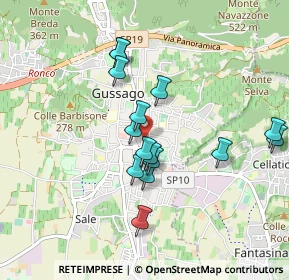 Mappa Via Giuseppe Mazzini, 25064 Gussago BS, Italia (0.80667)