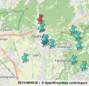 Mappa Via Giuseppe Mazzini, 25064 Gussago BS, Italia (1.76)