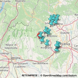 Mappa Via Chiesa Nuova, 36070 San Pietro Mussolino VI, Italia (13.21077)