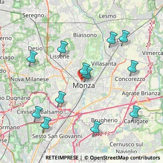 Mappa Via Zucchi Bartolomeo, 20052 Monza MB, Italia (4.5625)