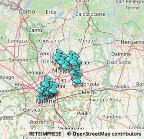 Mappa Prov, 20863 Concorezzo MB, Italia (10.73611)