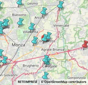 Mappa Prov, 20863 Concorezzo MB, Italia (5.9415)