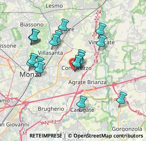 Mappa Prov, 20863 Concorezzo MB, Italia (3.495)