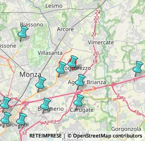 Mappa Prov, 20863 Concorezzo MB, Italia (5.6175)