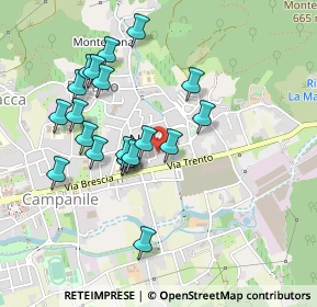 Mappa Via Listrea, 25075 Nave BS, Italia (0.441)