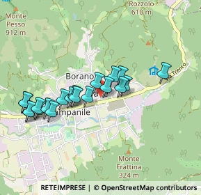 Mappa Via Listrea, 25075 Nave BS, Italia (0.843)