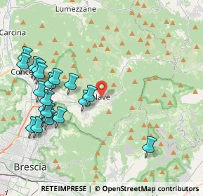 Mappa Via Listrea, 25075 Nave BS, Italia (4.6905)