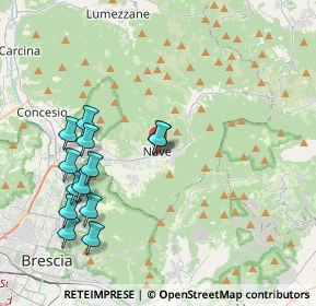 Mappa Via Listrea, 25075 Nave BS, Italia (4.21923)