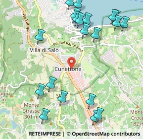 Mappa Via dei Gradoni, 25087 Salò BS, Italia (1.321)