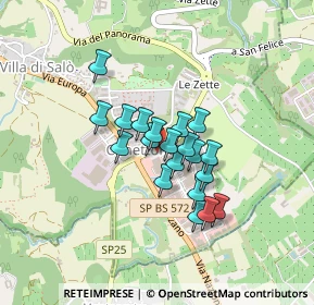 Mappa Via dei Gradoni, 25087 Salò BS, Italia (0.2915)