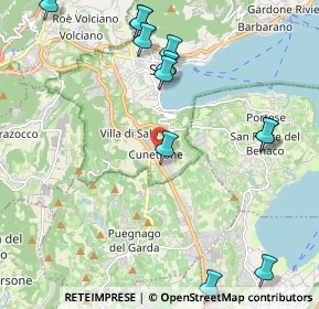 Mappa Via dei Gradoni, 25087 Salò BS, Italia (2.55083)