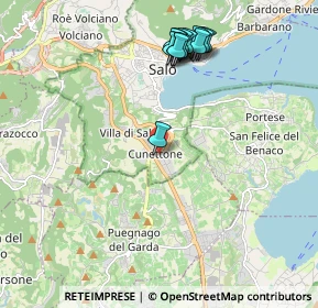 Mappa Via dei Gradoni, 25087 Salò BS, Italia (2.08769)