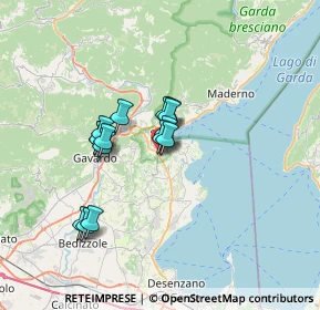 Mappa Via dei Gradoni, 25087 Salò BS, Italia (5.096)